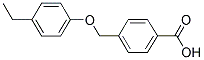 4-(4-ETHYL-PHENOXYMETHYL)-BENZOIC ACID CAS#: 380176-04-5