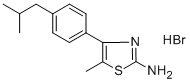 4-(4-ISOBUTYLPHENYL)-5-METHYL-1,3-THIAZOL-2-AMINE HYDROBROMIDE CAS#: 301173-41-1