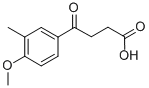 4-(4-METHOXY-3-METHYL-PHENYL)-4-OXO-BUTYRIC ACID CAS#: 33446-14-9