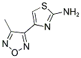 4-(4-METHYL-FURAZAN-3-YL)-THIAZOL-2-YLAMINE CAS#: 339311-69-2