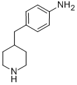 4-(4-PIPERIDINYLMETHYL)-BENZENAMINE CAS#: 37581-35-4