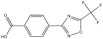 4-(5-(Trifluoromethyl)-1,2,4-oxadiazol-3-yl)benzoicacid CAS#: 340736-76-7