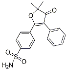 4-(5,5-dimethyl-4-oxo-3-phenyl-4,5-dihydrofuran-2-yl)benzenesulfonamide CAS#: 301692-84-2