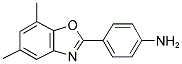 4-(5,7-DIMETHYL-BENZOOXAZOL-2-YL)-PHENYLAMINE CAS#: 293738-18-8