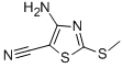 4-AMINO-2-METHYLTHIOTHIAZOLE-5-CARBONITRILE CAS#: 39736-28-2