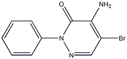 4-AMino-5-broMo-2-phenylpyridazin-3(2H)-one CAS#: 37626-96-3