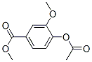 4-Acetoxy-3-methoxybenzoic acid methyl ester CAS#: 35400-19-2