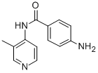 4-Amino-N-(3-methyl-4-pyridyl)benzamide CAS#: 36855-65-9