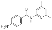 4-Amino-N-(4,6-dimethyl-2-pyridinyl)benzamide CAS#: 36845-10-0
