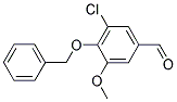 4-(BENZYLOXY)-3-CHLORO-5-METHOXYBENZALDEHYDE CAS#: 37687-67-5