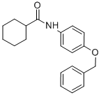 4-(BENZYLOXY)-N-CYCLOHEXAMIDOANILINE CAS#: 308299-15-2