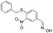 4-(BENZYLSULFANYL)-3-NITROBENZENECARBALDEHYDE OXIME CAS#: 303996-22-7