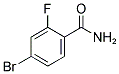4-BROMO-2-FLUOROBENZAMIDE CAS#: 292621-45-5
