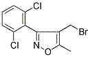 4-(BROMOMETHYL)-3-(2,6-DICHLOROPHENYL)-5-METHYLISOXAZOLE CAS#: 287176-81-2