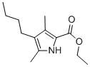 4-BUTYL-3,5-DIMETHYL-1H-PYRROLE-2-CARBOXYLIC ACID ETHYL ESTER CAS#: 34549-87-6