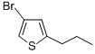 4-Bromo-2-propyl thiophene CAS#: 36155-79-0