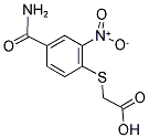 (4-CARBAMOYL-2-NITRO-PHENYLSULFANYL)-ACETIC ACID CAS#: 306278-31-9