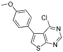 4-CHLORO-5-(4-METHOXYPHENYL)THIENO[2,3-D]PYRIMIDINE CAS#: 312584-53-5
