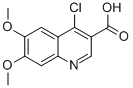 4-CHLORO-6,7-DIMETHOXY-QUINOLINE-3-CARBOXYLIC ACID CAS#: 305801-19-8