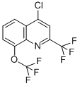 4-CHLORO-8-(TRIFLUOROMETHOXY)-2-(TRIFLUOROMETHYL)QUINOLINE CAS#: 306935-27-3