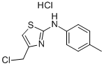 4-(CHLOROMETHYL)-N-(4-METHYLPHENYL)-1,3-THIAZOL-2-AMINE HYDROCHLORIDE CAS#: 33188-18-0