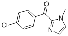 (4-CHLOROPHENYL)(1-METHYL-1H-IMIDAZOL-2-YL)METHANONE CAS#: 30148-18-6