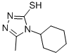 4-CYCLOHEXYL-5-METHYL-4H-1,2,4-TRIAZOLE-3-THIOL CAS#: 38942-56-2