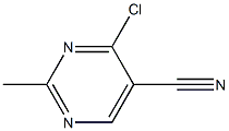 4-Chloro-2-MethylpyriMidine-5-carbonitrile CAS#: 38875-74-0
