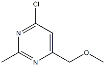 4-Chloro-6-(MethoxyMethyl)-2-MethylpyriMidine CAS#: 3122-81-4