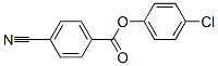 4-Cyanobenzoic acid 4-chlorophenyl ester CAS#: 32792-59-9