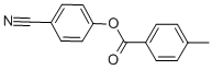 4-Cyanophenyl-4'-Methylbenzoate CAS#: 32792-42-0