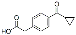 4-(Cyclopropylcarbonyl)benzeneacetic acid CAS#: 35981-68-1