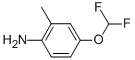 4-(DIFLUOROMETHOXY)-2-METHYLANILINE CAS#: 39211-57-9