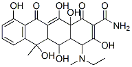 4-[Ethyl(methyl)amino]-1,4,4a,5,5a,6,11,12a-octahydro-3,5,6,10,12,12a-hexahydroxy-6-methyl-1,11-dioxo-2-naphthacenecarboxamide CAS#: 3687-90-9