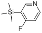 4-FLUORO-3-(TRIMETHYLSILYL)PYRIDINE CAS#: 116922-61-3