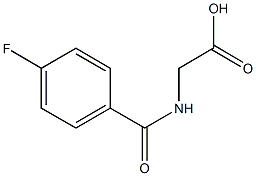 (4-FLUORO-BENZOYLAMINO)-ACETIC ACID CAS#: 366-79-0