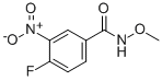 4-FLUORO-N-METHOXY-3-NITROBENZAMIDE CAS#: 348165-46-8