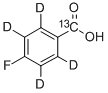4-FLUOROBENZOIC ACID-ALPHA-13C-2,3,5,6-D4 CAS#: 285977-82-4