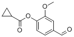 4-FORMYL-2-METHOXYPHENYL CYCLOPROPANECARBOXYLATE CAS#: 380336-99-2