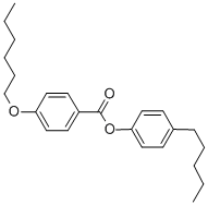 4-HEXYLOXYBENZOIC ACID-4'-(N-PENTYL)PHENYL ESTER CAS#: 38444-15-4