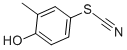 4-HYDROXY-3-METHYLPHENYL THIOCYANATE CAS#: 3774-53-6