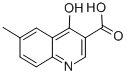 4-HYDROXY-6-METHYL-QUINOLINE-3-CARBOXYLIC ACID CAS#: 35973-18-3
