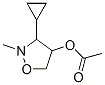 4-Isoxazolidinol,3-cyclopropyl-2-methyl-,acetate(ester)(9CI) CAS#: 344304-83-2