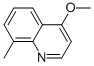 4-METHOXY-8-METHYLQUINOLINE CAS#: 37041-28-4