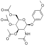 4'-METHOXYPHENYL-2-ACETAMIDO-3,4,6-TRI-O-ACETYL-2-DEOXY-BETA-D-GLUCOPYRANOSIDE CAS#: 38229-72-0