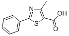 4-METHYL-2-PHENYL-1,3-THIAZOLE-5-CARBOXYLIC ACID CAS#: 33763-20-1