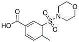 4-METHYL-3-(MORPHOLINE-4-SULFONYL)BENZOIC ACID CAS#: 300383-08-8