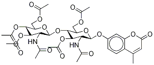 4-METHYLUMBELLIFERYL B-D-CHITOBIOSE PERACETATE CAS#: 122147-95-9