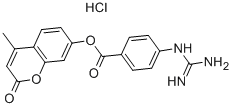 4-METHYLUMBELLIFERYL-P-GUANIDINOBENZOATE HYDROCHLORIDE CAS#: 34197-46-1