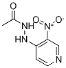 4-(N'-Acetylhydrazino)-3-nitropyridine, Acetic acid N'-(3-nitropyridin-4-yl)hydrazide CAS#: 31481-85-3